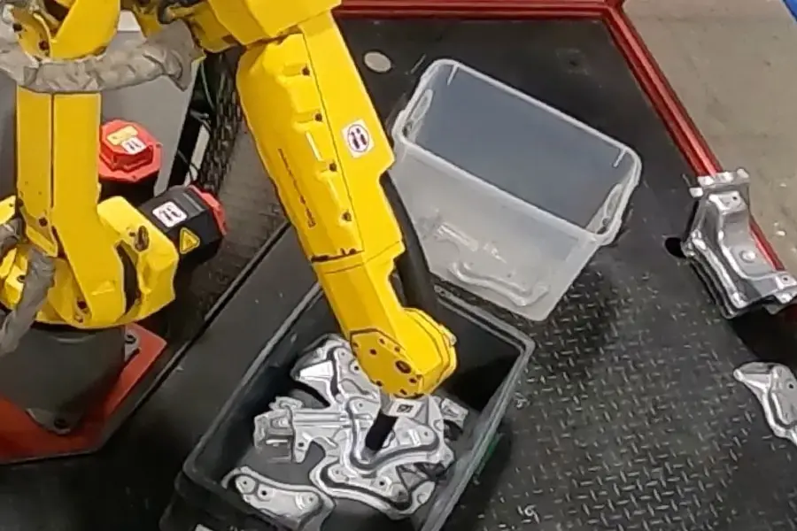 Robotic guidance for sorting objects including stamped metal parts, automotive parts, consumer goods, and other mixed bin applications.