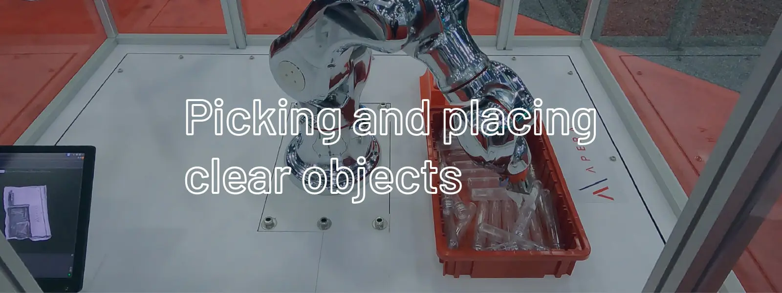 AI-powered vision software from Apera AI makes it possible to pick and place clear and translucent objects.