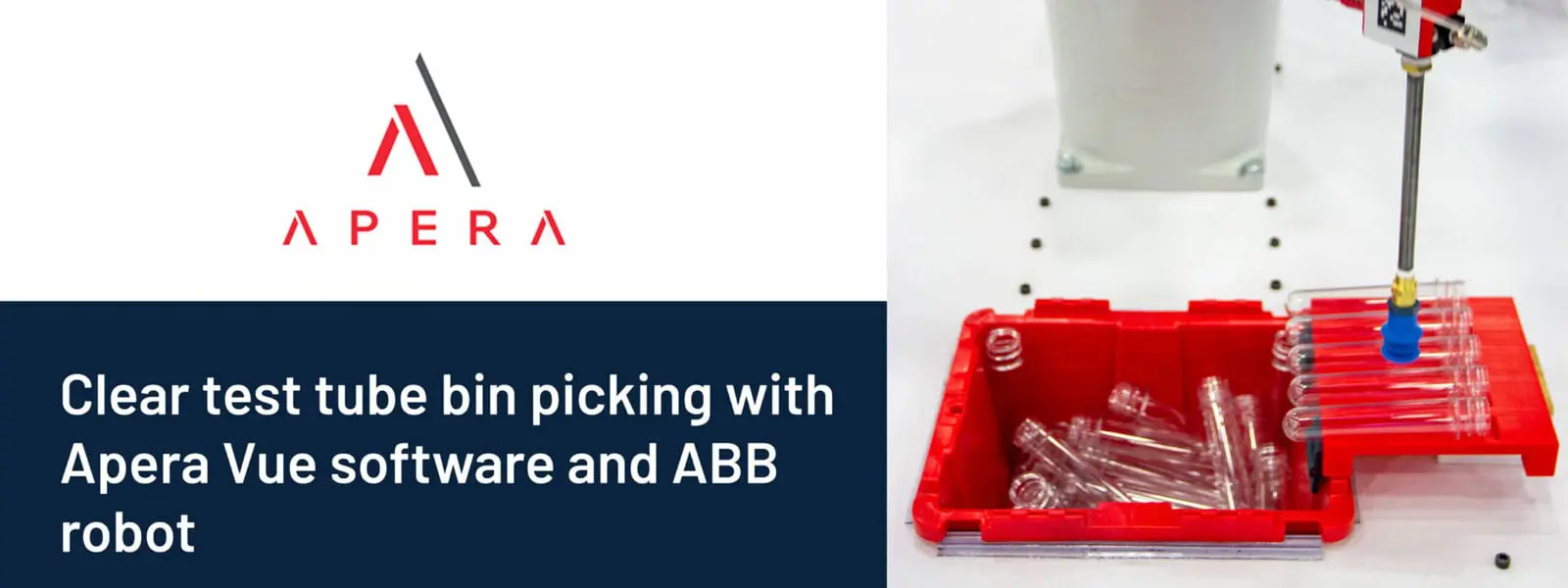 Bin pick and place of transparent objects using an ABB robot video