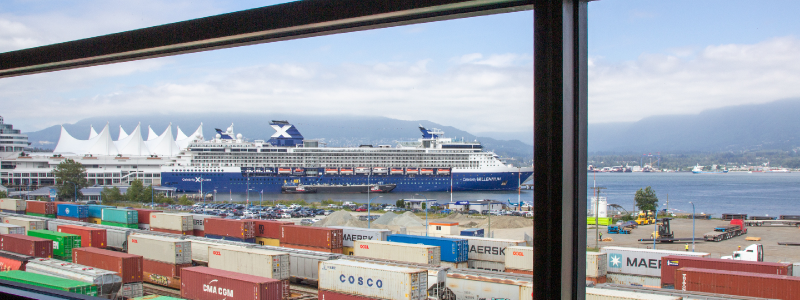 View from Apera AI's offices in Gastown, Vancouver
