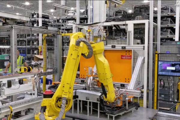 Robotic guidance for parts assembly in the automotive, metalworking, consumer packaged goods and other industries.