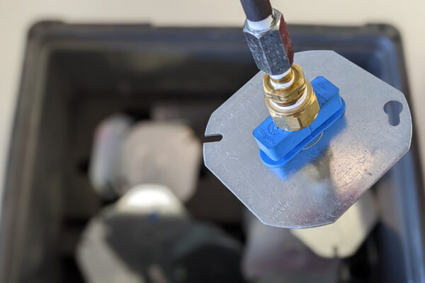 Disordered stamped metal parts are a bin picking challenge that Apera AI's computer vision software can handle.